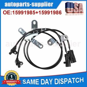 ABS Wheel Speed Sensor Front L&R For Chevy Express Avalanche Silverado 1500/2500
