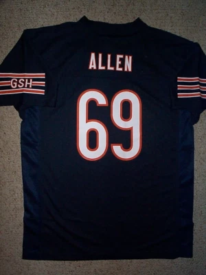 Camiseta Chicago Bears JARED ALLEN nfl YOUTH KIDS BOYS CHILDREN (xg) ($55) - Imagem 1 de 3