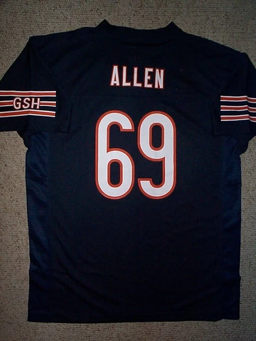 ($55) Chicago Bears JARED ALLEN nfl Jersey YOUTH KIDS BOYS CHILDRENS (xl) Cover