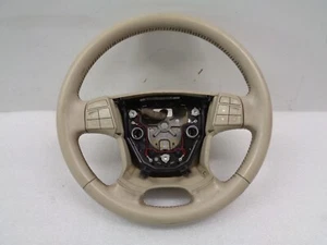2010 Volvo XC60 Steering Wheel Leather Beige 30741917 OEM AK2410120 - Picture 1 of 22