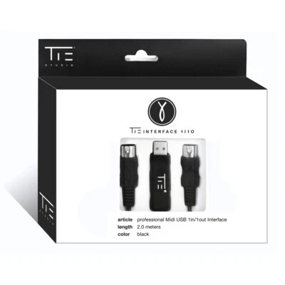 TIE Studio - Midi 1i1o USB Interface (Gebraucht) zum Sofort Kauf - Bild 1 von 4
