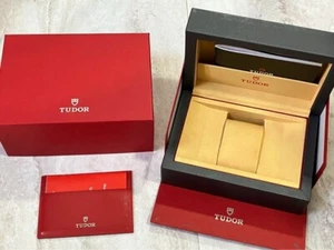 TUDOR Watch Box Case Black Vintage Genuine #7 - Picture 1 of 12