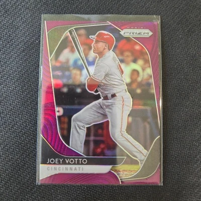 2020 Panini Prizm - Joey Votto #33 Purple Prizm - Image 1 of 2