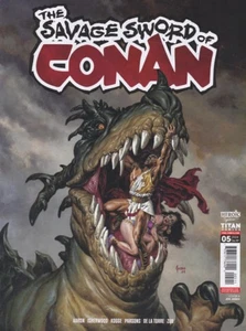 ESPADA SALVAJE DE CONAN #5 (2024) CVR A, DORMAN, AARON, DE LA TORRE, TITAN, CASI NUEVO - Imagen 1 de 1