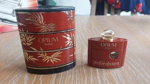 OPIUM YSL Vintage Parfum Empty Bottle Yves Saint Laurent - Picture 1 of 2