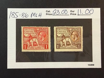 英国 # 185 - 186 MLH 斯科特超值 23.00 美元 — 第 1/4 张图片