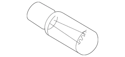 Nueva bombilla genuina BMW amarilla (1997-2014) OE 63217160798 Foto 1 de 4