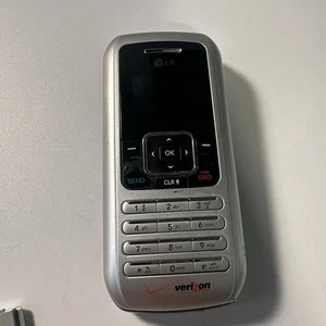 LG ENV VX9900 Handy Silber Vintage mit Tastatur ungetestet - Bild 1 von 6