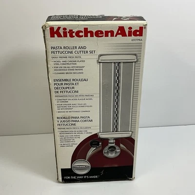 KitchenAid Pasta Roller and Spaghetti Cutter Set NOS Open Box PLS READ - Image 1 of 4