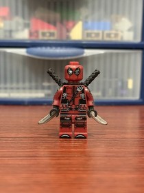 NEW Marvel Deadpool Custom Lego Minifigure Based Off The Deadpool Movie