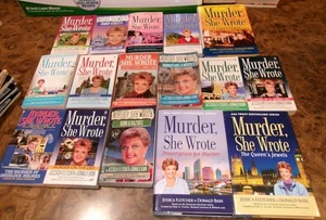 Lot of 16 Murder She Wrote Mystery Books A Fatal Feast+ - Picture 1 of 2