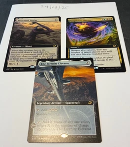 Magic The Gathering Magic The Gathering Surtido x3 Cartas Extendidas Raras Casi Nuevo/Muy Nuevo Eternidades 1 de 2 - Imagen 1 de 4
