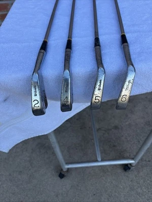 Wilson Arnold Palmer Autograph 2, 4, 5, 6 Irons Reg.# 5002 Partial Set - Image 1 of 4