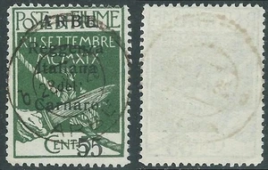 1920 ARBE USATO 55 SU 5 CENT CARATTERI PIU PICCOLI SASSONE 10 - US23-8 - Picture 1 of 1