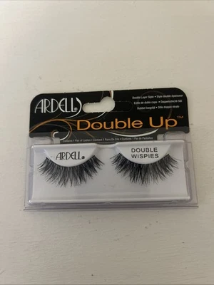 Ardell Double Up False Eyelashes, Double Wispies, Black, 1 pair  - Image 1 of 2