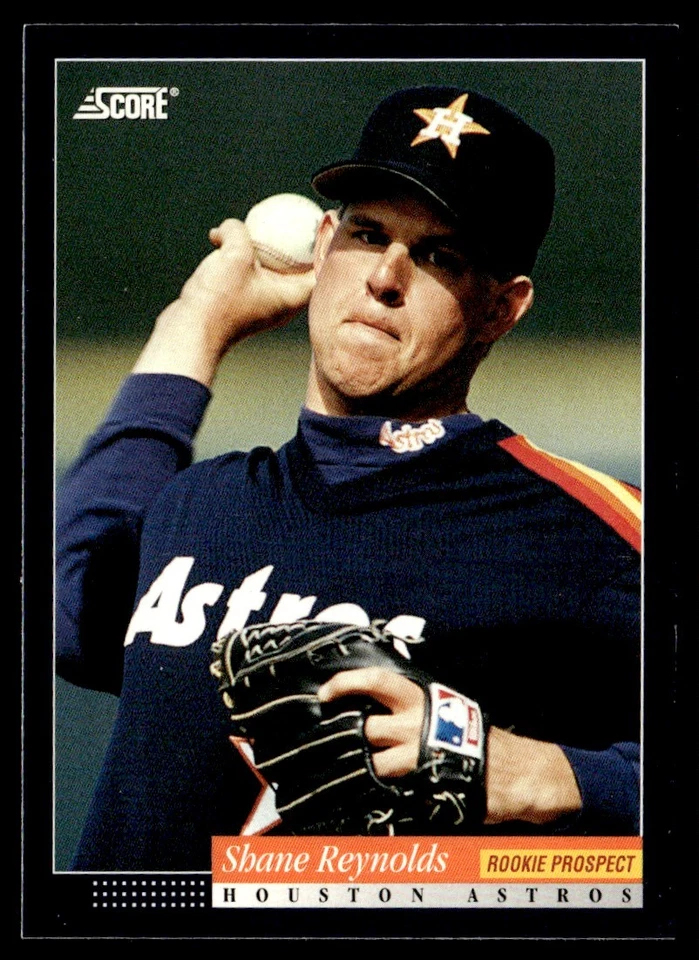 1994 Score Shane Reynolds Rookie Houston Astros #586 - Image 1 of 2