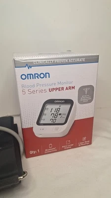 Omron 5 Series Upper Arm Blood Pressure Monitor BP7255 Wireless Bluetooth  - Image 1 of 4