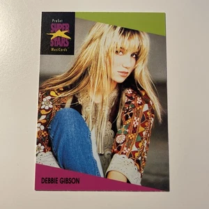 1991 Pro Set SuperStars MusiCards Debbie Gibson Card #44 - Picture 1 of 2