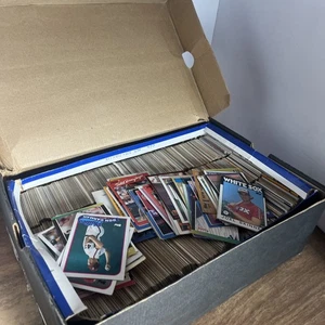 Lot Of 80s Baseball And Football Cards. Shoebox Full! Nice Lot  - Picture 1 of 4