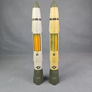 VINTAGE 1988 HASBRO GI JOE ROLLING THUNDER Missile ROCKET With BOMBS LOT OF 2 - Picture 1 of 12