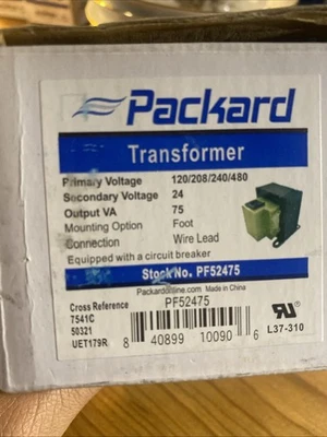 PACKARD Transformer PF52475 / PF52475 (BRAND NEW) - Image 1 of 4
