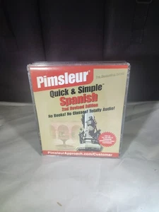 Pimsleur Quick And Simple Spanish 2nd Revised Edition CD Set  - Picture 1 of 4