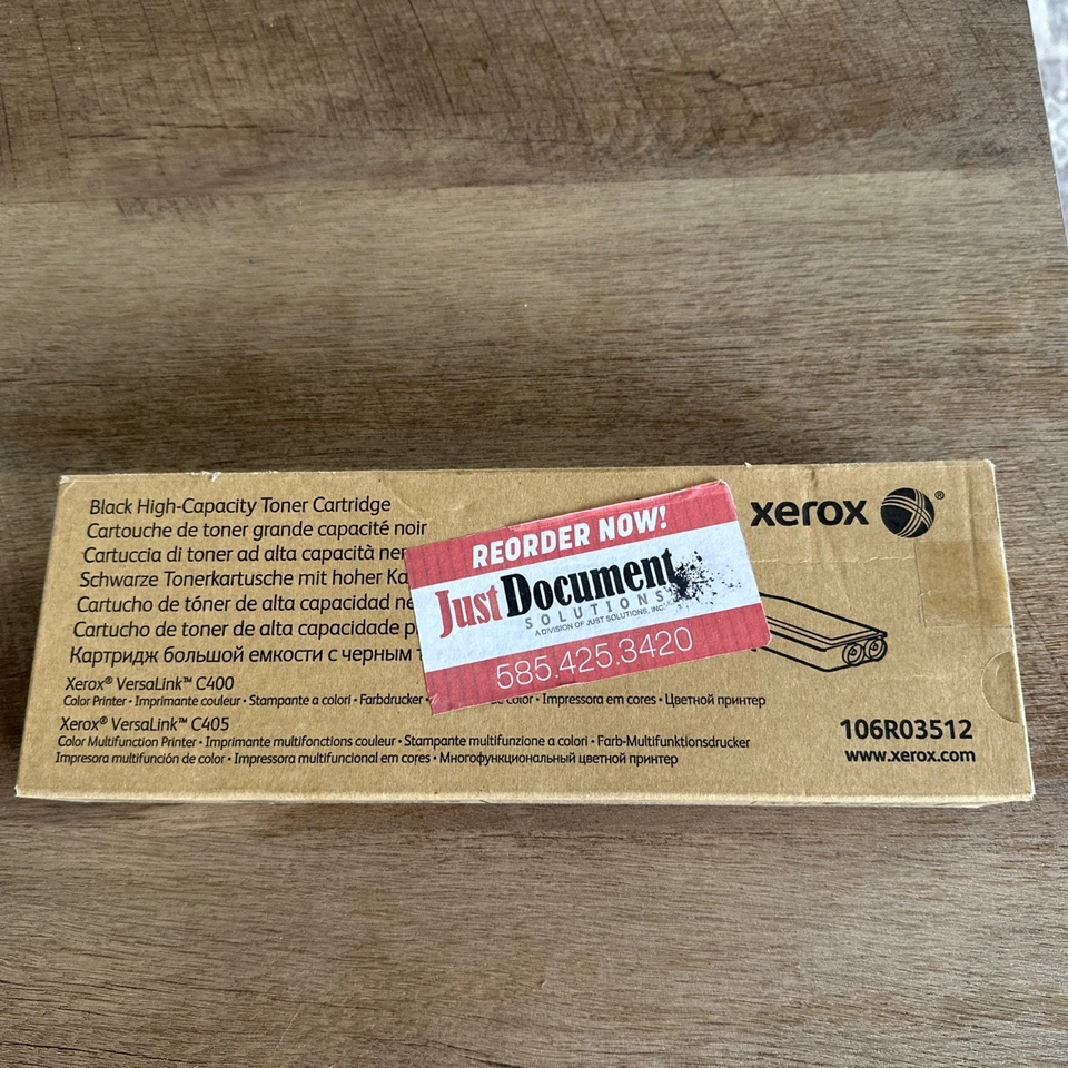 Cartucho de toner Xerox 106R03512 alta capacidade para Xerox VersaLink C400/C405 -... - Imagem 1 de 1