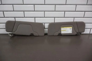 01-02 Chevy GMC 2500HD 3500 OEM Interior Sun Visors Pair Left / Right - Picture 1 of 17