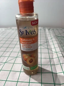 Exfoliante de aceite facial exfoliante y nutritivo St. Ives, albaricoque 4,23 oz - Imagen 1 de 6