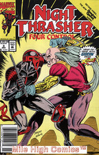 NIGHT THRASHER: FOUR CONTROL (1992 Series) #3 NEWSSTAND Near Mint Comics Book