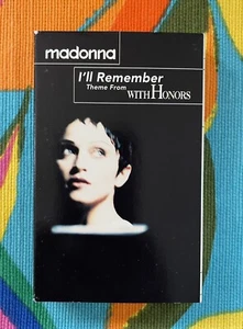 Madonna - I'll Remember (Theme From With Honors)- Cassette Tape Single (1994) - Picture 1 of 4