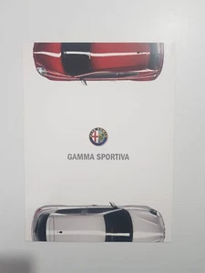 ALFA ROMEO GAMMA SPORTIVA BROSCHÜRE KATALOG DEPLIANT ED. 06/12 - Bild 1 von 4