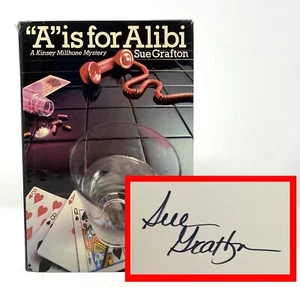Sue Grafton - A is for Alibi - SIGNED 1st 1st w/ Complete Number Line - Millhone - Picture 1 of 10