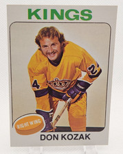 DON KOZAK 1975 Topps #276 Los Angeles Kings Vintage Hockey Card