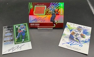 3 CARD LOT AMARA DARBOH SEAHAWKS 2017 PANINI AUTO BALL ROOKIE # 24/25 # 150/299 - Picture 1 of 2