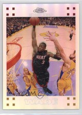 2007-08 Topps Chrome Refractor /999 Dwyane Wade #3 HOF