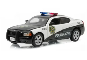 1/43 DODGE CHARGER PURSUIT SAO PAULO POLICE FAST & FURIOUS 2006 GREENLIGHT 86237 - Foto 1 di 1