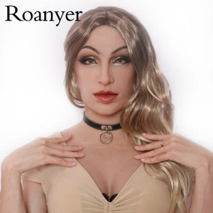 Roanyer Silicone Realistic Female Betty Mask for Crossdresser Disguise Cosplay - Picture 1 of 14