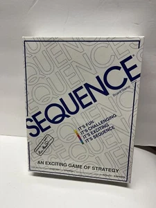 Sequence Board Game by Jax Vintage 1995 - New Sealed - Picture 1 of 3