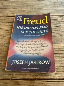 FREUD HIS DREAM AND SEX THEORIES Joseph Jastrow PERMA Psychology - Picture 1 of 1