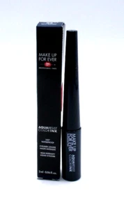 Make Up For Ever Aquaresist Color Ink Liquid Eyeliner ~ 03 Matte Midnight ~ 2 ml - Picture 1 of 4