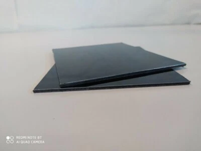 Pannello Lastra dibond alluminio d-bond Nero 3 mm lucido/opaco 30 pezzi - 9€ - Immagine 1 di 4