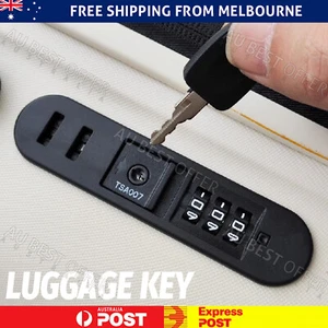 Luggage Key TSA Lock Key for Bag Luggage Suitcase Customs TSA002/TSA007 AU - Picture 1 of 10