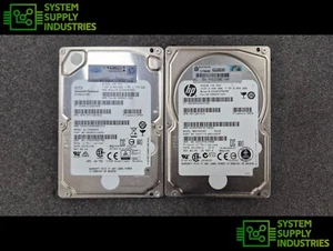 20x Mixed HP 600GB 10K 6Gbps 2.5" SAS HDD JOBLOT - Photo 1/3