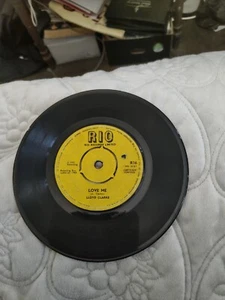 HALF AS MUCH-LLOYD CLARKE.REGGAE 7"45RPM.RIO .GD+ - Picture 1 of 2