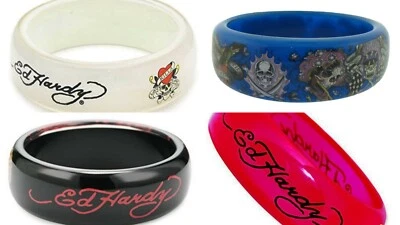 Brazalete sin cordones Ed Hardy Christian Audigier original con licencia oficial Foto 1 de 4