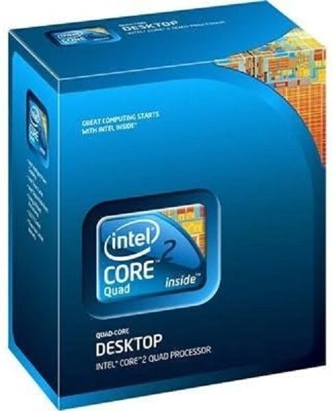 Intel Core 2 Quad Processor Desktop Q8300 2.50 GHz, 1333 MHz BX80580Q8300 SLGUR - Image 1 of 1