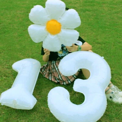 32" Riesen-Folienballons Zahlen Buchstaben Luft Helium Geburtstag Alter / - Bild 1 von 4