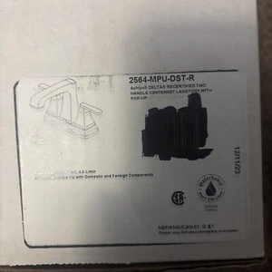 Delta Ashlyn 2-Handle Bathroom Faucet Chrome- Delta Recertified - Picture 1 of 3