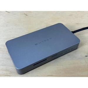 HyperDrive Dual HDMI 10-IN-1 USB-C HUB HDM1H-GL-50 / OTTIME CONDIZIONI - Foto 1 di 9